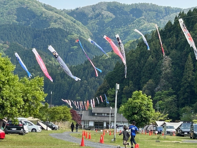 GW前半：二王公園キャンプ場 オートサイト大好評！